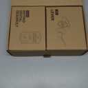 Veise Fingerprint Door Lock with 2 Lever Handles - Keyless Entry Door Lock, Electronic Keypad Deadbolt, Digital Smart Code & Front Handle Sets, Auto-Locking, Easy Installation, Matte Black