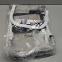 Hopelight Adjustable Bed Rail Support Handle with Storage Pouch, White and Black, Height Assist Safety Guard, Adjustable Bed Assist Rails for Seniors & Patients - Fits All Beds, Tool-Free Assembly