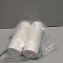 MATICAN Paper Ice Cream Cups - 50-Count 5.5-Oz Disposable Dessert Bowls for Hot or Cold Food, 5.5-Ounce Party Supplies Treat Cups for Sundae, Frozen Yogurt, Soup, White