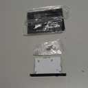 Recessed Finger Flush Pulls with Edge Pull -Sliding Closet Door Handles Hardware Suitable for Pocket Door, Closet Door, Sliding Doors, Barn Door Handle (Black, 6Inch)