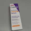 CeraVe Vitamin C Serum for Face with 10% Pure Vitamin C, Hyaluronic Acid & 3 Essential Ceramides, Skin Brightening Antioxidant Serum, Hydrates & Improves Skin Tone & Texture, Fragrance-Free, 1oz