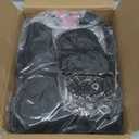 ZELUS Weighted Vest, Weight Vest with Reflective Stripe for Workout, Strength Training, Running, Fitness, Muscle Building, Weight Loss, Weightlifting (Black) 12Lb