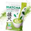 NaturaleBio Premium Matcha Powder, 1oz - Harvested in Japan - USDA Organic Matcha Green Tea Powder - Vegan & Vegetarian Friendly 2 pack 08/25