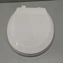 American Standard 5503B00B.020 Transitional Slow-Close Round Front Toilet Seat, White