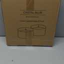 Lamp Shades Set of 2. . . Drum Lamp Shades Fits Harp-Style Bedside & Floor Easy Assembly (Ships Rolled Flat) (White - Pack of 2, Medium)