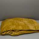 Bedsure Fleece Blanket Queen Blanket Gold Yellow - Bed Blanket Soft Lightweight Plush Fuzzy Cozy Luxury Microfiber, 90x90 inches