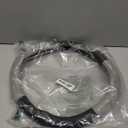 10L0L Golf Cart 14" Steering Wheel Cover for Club Car DS Precedent and Yamaha Models, Breathable Rubber Leather Materials,Good Texture Nice Look (Black Grey Color)