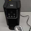 SHARDOR Single Serve Coffee Maker 2.0, Hot and Iced Coffee Machine for K Cup Pods & Ground Coffee, 6 to 14 oz Brew Sizes, 50 oz Removable Water Tank, Bold Brew Setting, Stainless Steel, Black