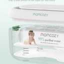 Momcozy Baby Wipe Warmer, Innovative Spring Design, Large Capacity Wipes Dispenser, Fast and Even Heating, 4 Modes of Temperature Heating Control, Diaper Wipe Warmer with Night Light