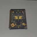 Vintage Floral  Spiral Notebook, Mystical Witchy Sun and Moon Journaling Notebooks, Dark Academia Gothic College Ruled Spiral Notebook for School Office Supplies, 5.5x8.3 Inches