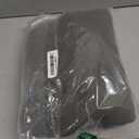 DENTRUN Winter Warm Dog Coat Reflective Jacket with Turtleneck for Cold Weather, Adjustable Buckle Windproof Water Repellent, Thick Snowsuit Fleece Vest for Small, Medium, Large Dogs, Black, XXL