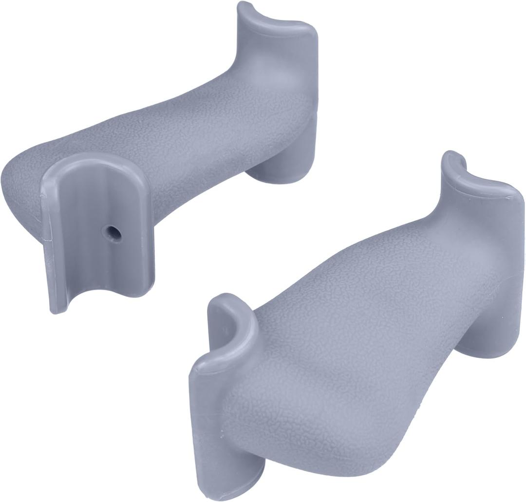 Crutch Pads - Ergonomic Crutch Grips - Reduces Pressure On Wrists - Replacement Crutch Handle Grip - No Assembly Required - Fits All Under Arm Crutches