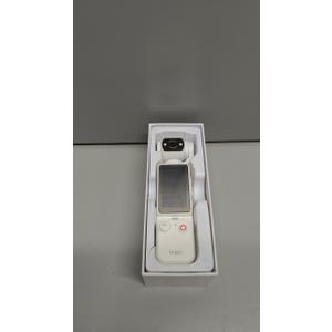 W & O Vlogging Camera with 180° Rotating Lens, Pocket Body Camera with Audio & Video Recording,7Hour Battery, Handheld POV Cameras with 32GB Card, Easy OneButton Recording for Travel,Daily Life, white