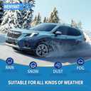 26"/17"/14" Windshield Wipers Compatible with Subaru Forester 2012-2018 Outback Legacy 2015-2019 Front and Rear Wiper Blades for My Car Automotive Replacement (Set of 3)