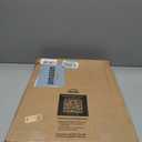 Bemis 500EC Durable Wood Toilet Seat with Easy Clean Hinges, Made in USA, Round, Biscuit