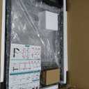 Mini Fridge Stand Microwave Combo Cabinet Station With Small Refrigerator Insert Storage Space, Shelf Organizer Unit For Dorm Room Coffee Bar To Sit, Big Table With Power Outlet To Go Over Fridge