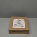 JOIEDOMI 9 inch Lighted PVC Star Christmas Tree Topper, Golden Glitter Swirl Treetop Decorations with 10 Warm White LED, Battery Powered for Home Holiday Xmas Party Indoor Decor