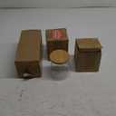 Plant Propagation Station,Hydroponic Glass Container Vase Jars, with Wooden Saucer for Desks, Houses, Garden Decorations, Home Kitchen Decorations and Gifts for Plant Lovers (4)