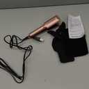 Farery Mini Flat Iron for Short Hair, 1.5 Inch Ceramic Mini Hair Straightener with Argan Oil Infused, 15s Fast Heat, Anti-Scald, 100-240V Dual Voltage, Portable Travel Flat Iron with Storage Bag