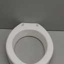 Carex Toilet Seat Riser, Elongated Raised Toilet Seat Adds 3.5 inches to Toilet Height, for Assistance Bending or Sitting, 300 Pound Weight Capacity Toilet Riser