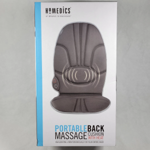 HoMedics Comfort Deluxe Back Massage Cushion With Heat Vc-110