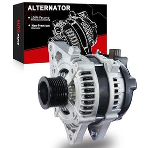 AOTPAT Upgraded Alternator for:-Toyota Tacoma 2005-2015 4.0L V6, 4Runner 2003 2004 2005 2006 2007 2008 2009 4.0L V6, Replacement Alternator, 12V 130Amp 7-Grooves Pulley CW, OE# 27060-0P020 (ALL-NEW)