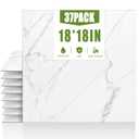 RORA 18x18 inch Peel and Stick Floor Tile, 37-Pack 83 SF, Waterproof Vinyl
