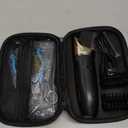 oneisall Dog Clipper Low Noise, Dog Grooming Kit with Rechargeable, Pet Shaver Cordless Electric Quiet Hair Clipper Set for Dogs Cats PetsGold