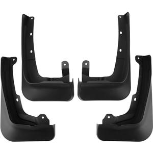 4Pcs Mud Flaps Compatible with BMW X3 G45 2025 2026 Mud Flaps Splash Guards Mudguards Non-perforating Installation of Neutral Plastic Front Rear Auto Car Accessories X3 G45(30 xDrive/M50 xDrive)