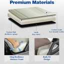 Golf Cart Replacement Front Seat Fit for Yamaha G29/Drive 2007-2016 Golf Cart Seats,Oyster Grey