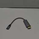 USB C Female to DisplayPort Male Cable Adapter,Bi-Directional USB Type C 3.1 Input to DP Ouput Converter,4K 60Hz USBC Thunderbolt 3 Adapter for New MacBook Pro,Mac Air,Chromebook Pixel and More (gray)