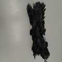 Hananona 6 Pcs Artificial Black Eucalyptus Stems, 14" Eucalyptus Leaves Branches Bouquet for Flower Arrangement DIY, Black Silk Flowers for Home Halloween Farmhouse Decor (Black, 6)