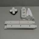 Outlet Extender Stick 9-45" Adjustable, Wall Power Extension Electrical with USB-C, 2 USB-A & 2 AC Outlets, 360 Rotating Plug Extender for Behind Bed, Nightstand, Couch