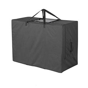 Cuddly Nest Folding Mattress Storage Bag - Heavy Duty Carry Case for Tri-Fold Guest Bed (Fits 6" Twin & Twin XL Mattress,Black) ‎40 x 28 x 18 inches