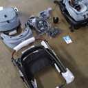 Maxi-Cosi Zelia Luxe 5-in-1 Modular - Baby Travel System Car Seat and Stroller, Infant Car Seat and Stroller Combo, Baby Car Seat and Stroller Combo in New Hope Grey