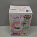 BOIMOES Mini Fabric Flower Press Sewing Machine Toy Kit for Kids Beginners, DIY Paper Bouquets Manual Sewing Kit, Creative Arts & Crafts Making Toy Gift for 4-8 Year Old Girls Boys