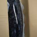 Tall Floor Vase, 35.5 inch (90CM, 2.95FT) Floor Vase, Sturdy Tall Vases for Living Room Decor, Resin Black