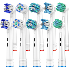 Replacement Toothbrush Heads for Oral B Braun, 10 Pack Professional Electric Toothbrush Heads, Precision Clean Brush Heads Refill Compatible with Oral-B 7000/Pro 1000/9600/ 5000/3000/8000 