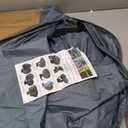 4 Person Easy Pop Up Tent Waterproof Automatic Setup 2 Doors-Instant Family Tents for Camping Hiking & Traveling (110*78*51'', Green & Grey)