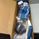 ENHULK Pro Cordless Pool Vacuum - 18.5 GPM Powerful Suction, 70min Runtime & 13.4" Wide Head, XL Capacity Handheld Rechargeable Pool Cleaner for Inground/Above Ground Pools with Telescopic Pole, PC18