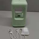 Green Mini Humidifiers for Bedroom & Plants - Small Desktop Humidifier, Portable Cool Mist for Nightstand, Desk, Indoor Plants - Quiet Personal Humidifier (0.6L, Auto Shut-Off)