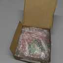 4Pcs Christmas Ceramic Coasters Xmas Tree Red Drink Coasters Absorbent Cup Mat for Winter Holiday Home Kitchen Party Table Decor