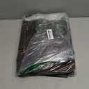 Leather briefcase 18 inch laptop messenger bag for men and women best satchel office bag (Brown)