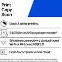 HP Laserjet MFP M140w Wireless Black & White Printer, Print, scan, Copy, Fast speeds, Easy Setup, Mobile Printing, Best-for-Small Teams