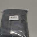 HFCNMY Stool Covers Rectangle,4 Pack Stretch Bar Stool Covers Jacquard Washable Counter Saddle Seat Cover with Elastic Band for Wooden Metal Bench(Dark Grey)