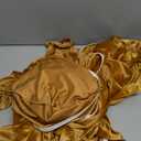 KKJIAF Gold Velvet Throw Pillow Covers 18 x 18 Inch Set of 2, Ruffle Euro Pillow Shams Velvet Square Pillow Case for Sofa Bedroom Couch Decorative