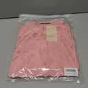 dowerme Women's Casual Dresses 2025 Fall Fashion Long Sleeve Button Up Floral Print Belted Tiered Boho Maxi Party Dress (Pink, S)