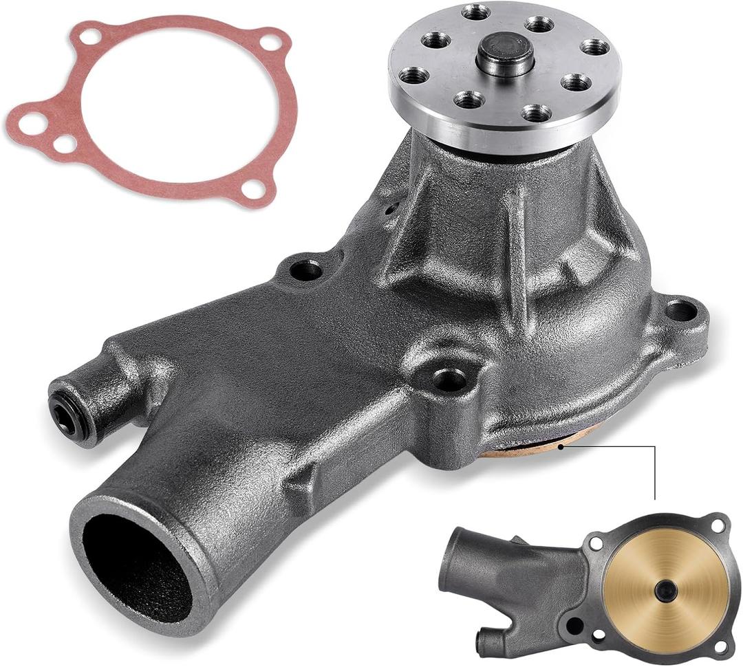 (Bronze Impeller,C&U Bearing) 3854017 Circulating Water Pump For Volvo Penta MERCRUISER OMC GM MARINE 110 120 140 165 2.5L 3.0L 4.0L GL # 65142a1 884727 814755 984360 986779 814755