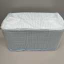 Amazon Basics Dog and Puppy Pee Pads, 5-Layer Leak-Proof Super Absorbent, Quick-Dry Surface, Potty Training, Regular (22x22"), 100 Count, Blue & White