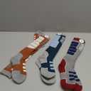 Anlisim Kids Merino Wool Ski Socks 3 Pairs Girls Boys Thermal Winter Warm Thick Breathable Socks for Skiing Snowboarding, Color: Black / Grey / Blue, Size: 4-7 Years